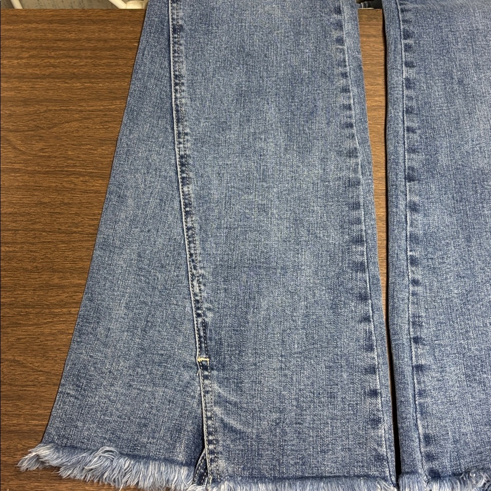 KanCan Miranda Distressed Ultra High Flare sz 28 - Picture 15 of 16